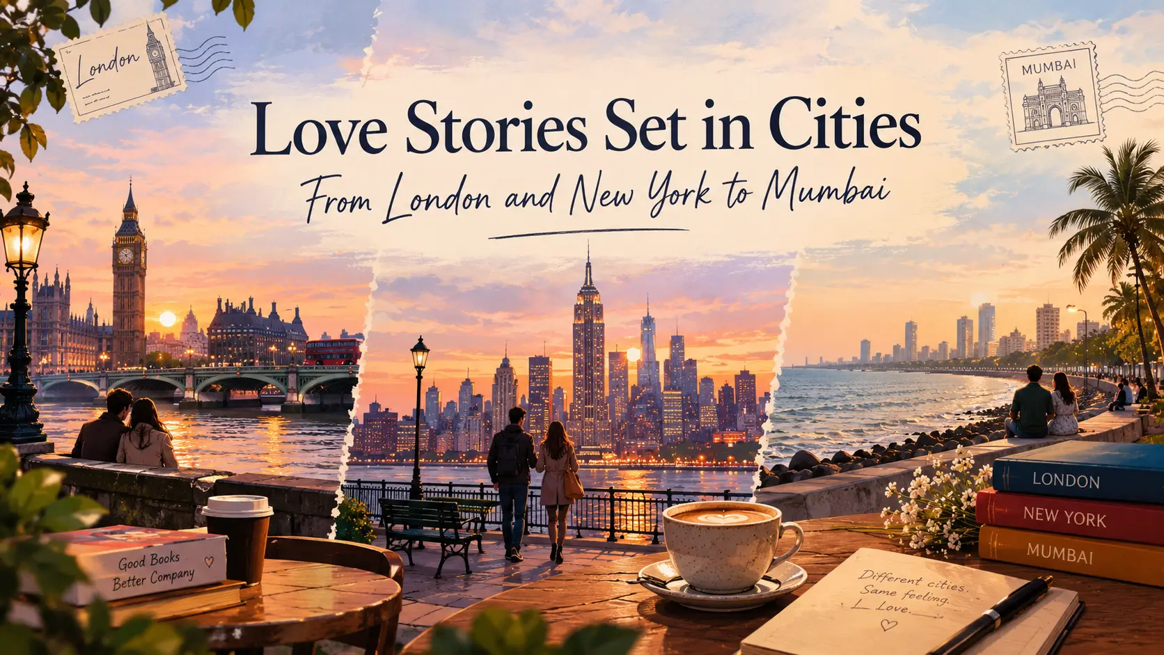 Love Stories Set in Cities: From London and New York to Mumbai